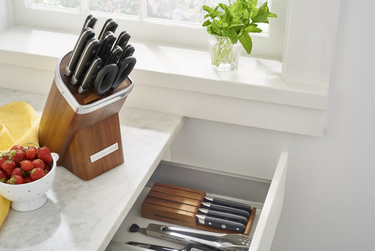 Cutlery Kitchen Knife Block Sets KitchenAid