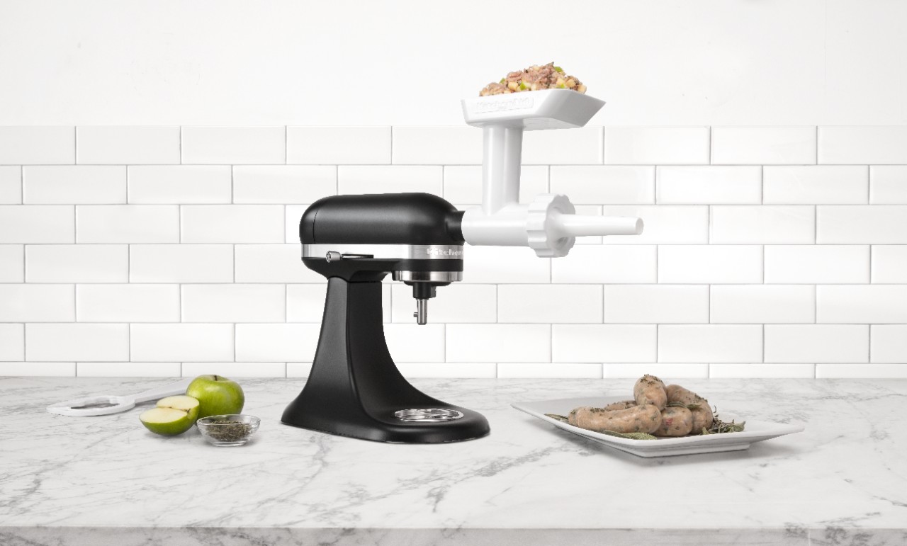 KitchenAid MINI スタンドミキサー フードグラインダー付 KitchenAid（キッチンエイド） ミニスタンドミキサー3.3L+フード