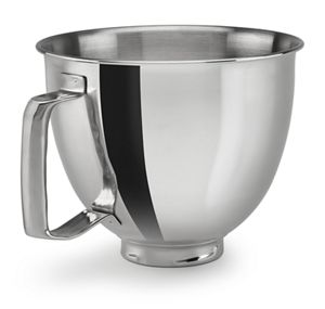 3.3 L Polished Stainless Steel Bowl with Handle