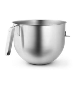 KitchenAid 7 Quart NSF Certified Polished Stainless Steel Bowl with J Hook Handle