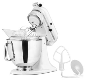 ホワイト キッチンエイドアルチザン®シリーズ 4.8L ヘッドアップ ホワイト キッチンエイドアルチザン®シリーズ 4.8L ヘッドアップ